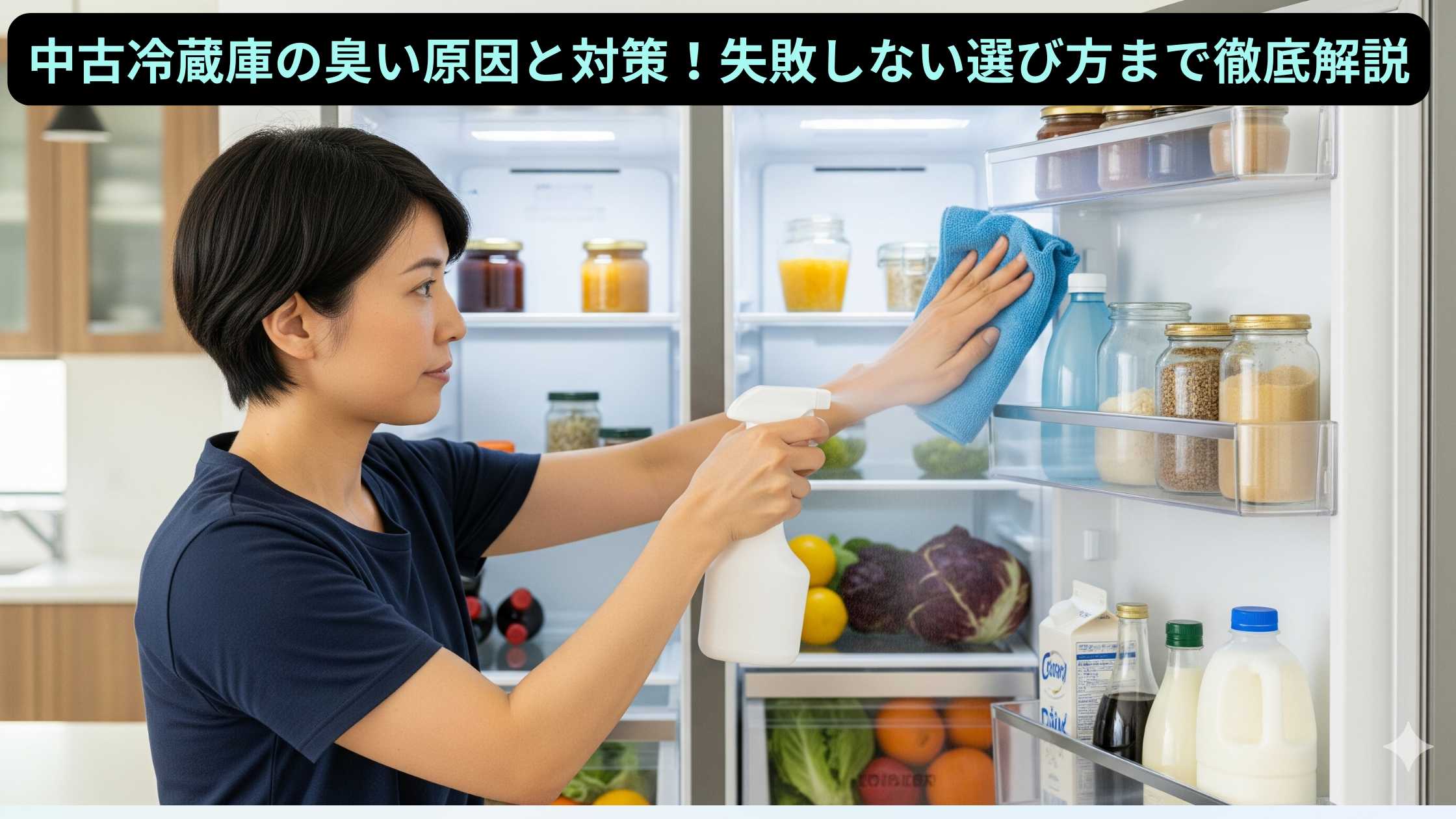 中古 の 冷蔵庫 臭い